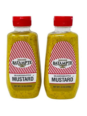 Ba Tampte Mustard, 12 oz (Pack of 2)