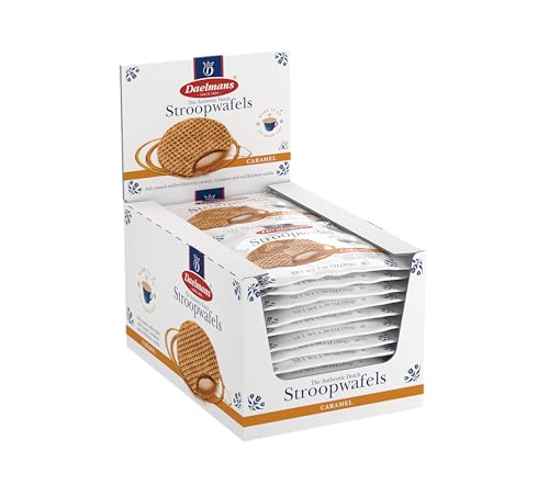 Daelmans Stroopwafel Caramel, 24 Count