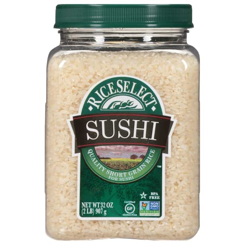 RiceSelect Sushi Rice, 32-Ounce Jar