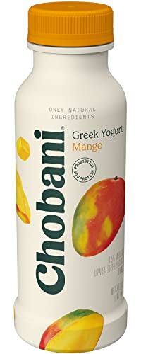 Chobani Mango Low-Fat Greek Yogurt Drink, 7 Fl oz