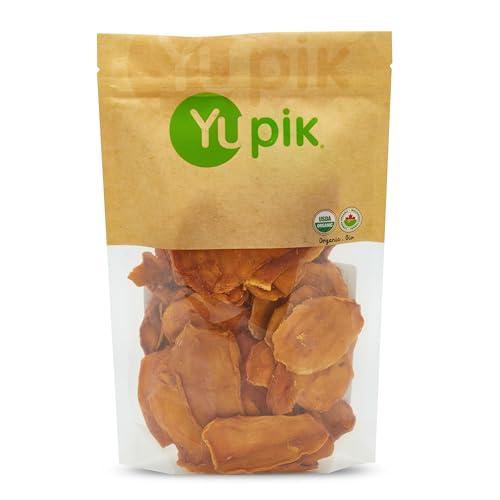 Yupik Organic Dried Sliced Mango, 1 lb