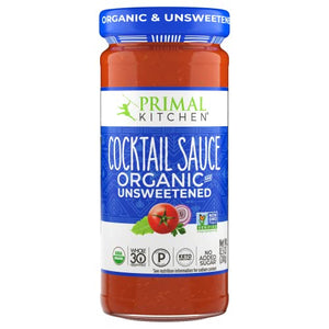 Primal Kitchen Unsweetened Cocktail Sauce, Organic, 8.5 Oz