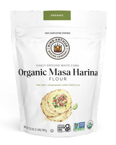 King Arthur Masa Harina, Organic, Gluten Free, 2 lb