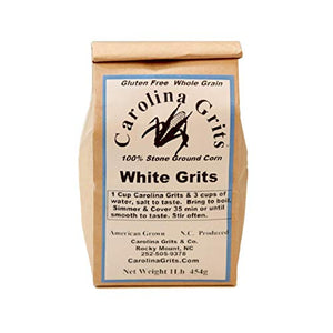 Carolina Grits Company Stone Ground White Grits, 1 Pack