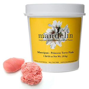 Mandelin Princess Torte Pink Marzipan, 1 lb