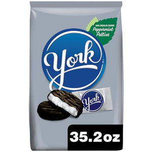 YORK Dark Chocolate Peppermint Patties, 35.2 oz