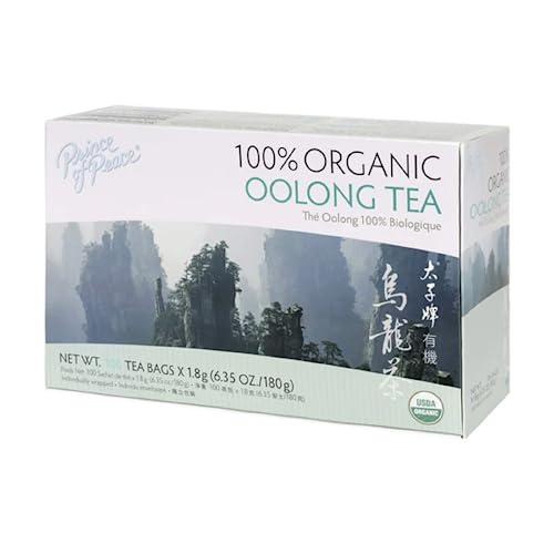 Prince of Peace Organic Oolong Tea, 100 Bags