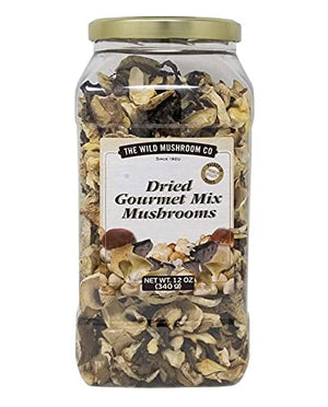 The Wild Mushroom Co. Dried Gourmet Mix, 12 Ounces