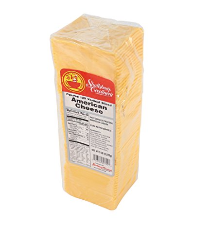 Shullsburg Creamery - 120 Slice American Cheese - 5 lbs