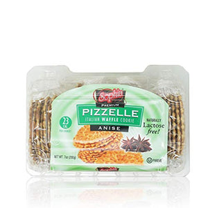 Sophia Pizelle Waffle Cookies - Anise 7oz (4-pack)