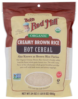 Bob's Red Mill Organic Brown Rice Farina, 24 Oz