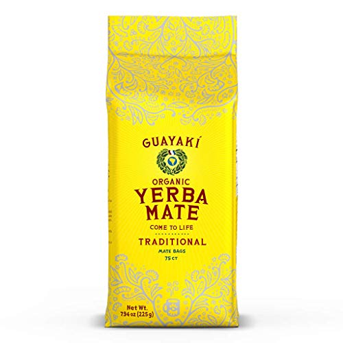 Guayaki Yerba Mate, Organic Traditional, 75 Tea Bags