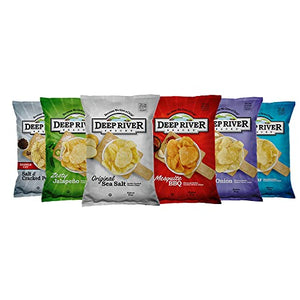 Deep River Snacks Variety Chips Pack, 24 Count