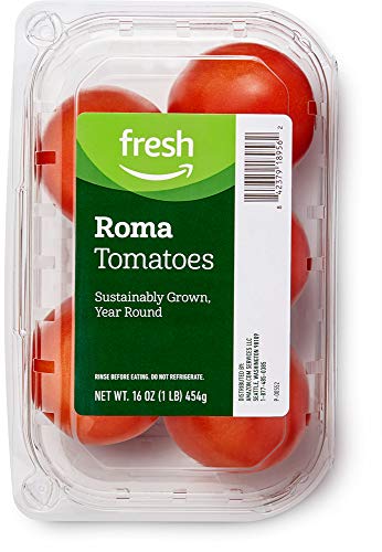 Amazon Fresh Roma Tomatoes, 16 Oz