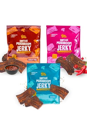 The Daily Good Mushroom Jerky - 3-Pack