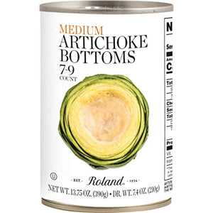 Roland Foods Medium Artichoke Bottoms, 6 Pack