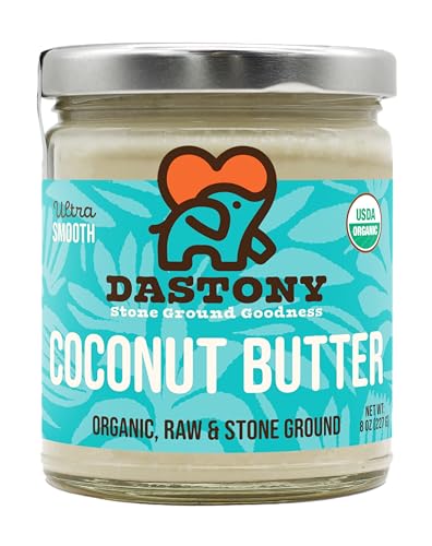 Dastony Organic Raw Coconut Butter, 8 oz