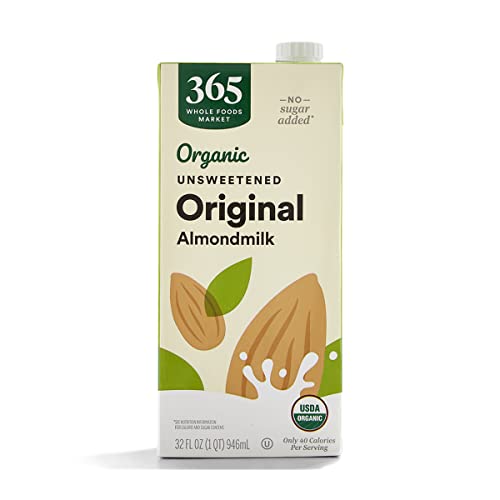 365 Organic Unsweetened Almond Milk, 32 Fl Oz