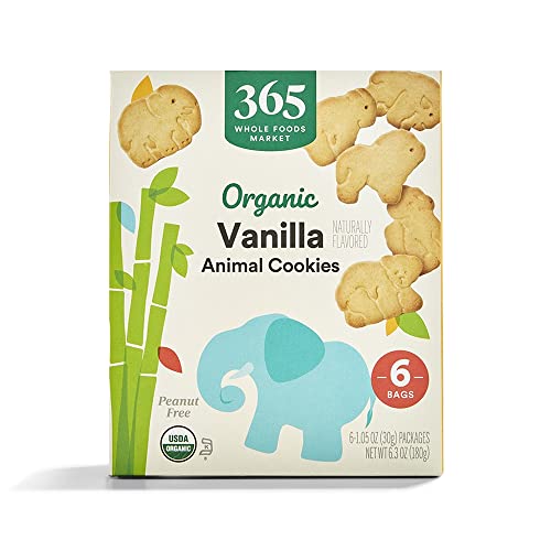 365 by Whole Foods Market, Organic Vanilla Animal Cookies, 6.3 oz