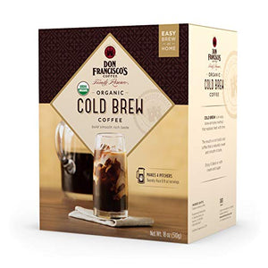 Don Francisco's Organic Cold Brew Coffee, 8 Packs