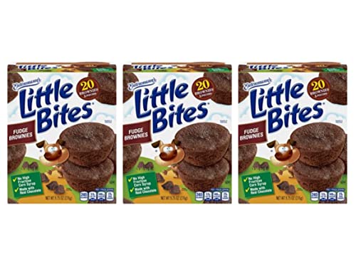 Entenmann's Little Bites Fudge Brownie Mini Muffins | 3 pack