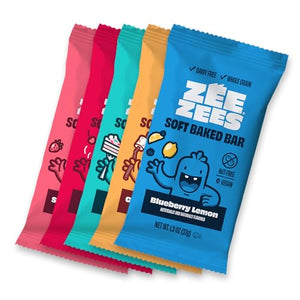 Zee Zees Variety Soft Baked Snack Bars, 30 pack