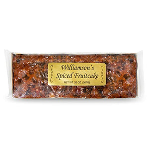 Williamson's Spiced Fruitcake, 20 Ounce