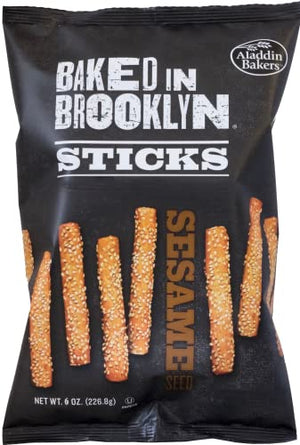 Baked in Brooklyn Sticks, Sesame 6 oz 12 pack