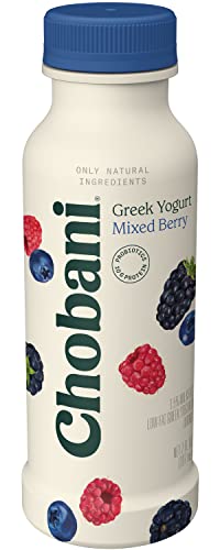 Chobani Mixed Berry Low-Fat Greek Yogurt Drink, 7 Fl.oz