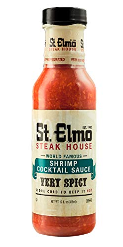 St Elmo Steak House Extra Spicy Cocktail Sauce, 12 Fl Oz