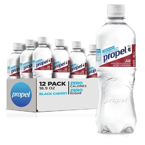 Propel Black Cherry Sports Drinking Water, 16.9 Fl Oz