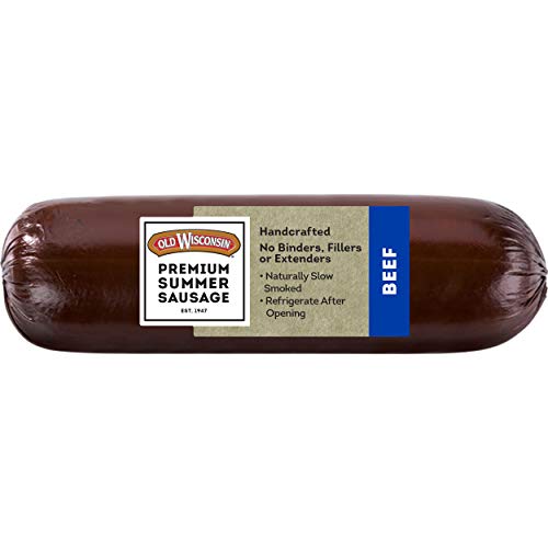 Old Wisconsin Premium Summer Sausage, Beef, 8 Ounce