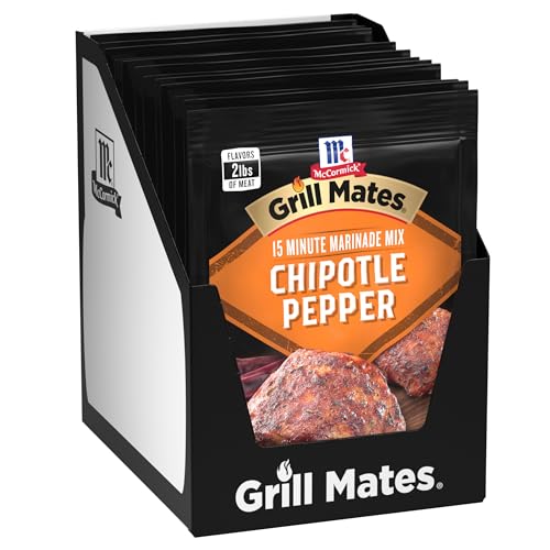 McCormick Grill Mates Chipotle Pepper Marinade, 1.13 oz (12 Pack)