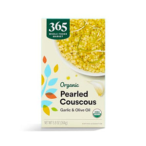 365 Organic Pearled Couscous Garlic Olive Oil, 5.8 oz