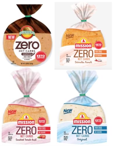 Mission Guerrero Zero Carb Keto Tortillas Variety Pack