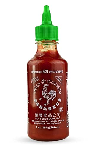 Huy Fong Sriracha Hot Chili Sauce, 9 Ounce