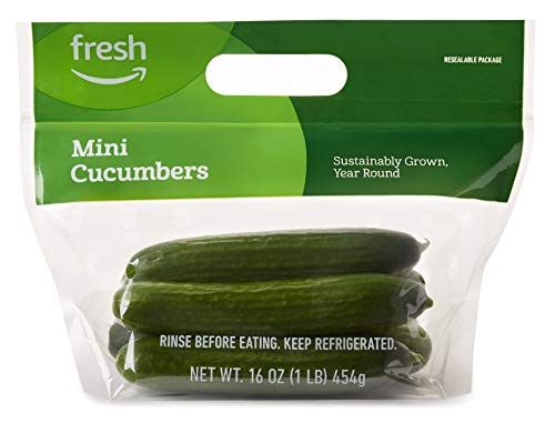 Amazon Fresh Mini Cucumbers, 16 oz