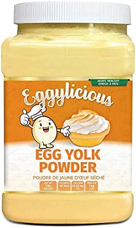 Eggylicious Egg Yolk Powder, 1 lb