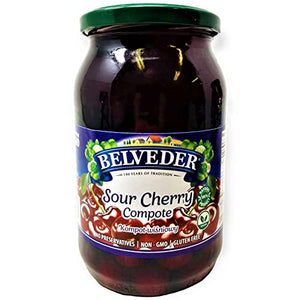 Belveder Sour Cherry Compote, 31.74 oz