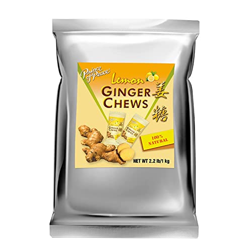 Prince of Peace Ginger Chews with Lemon, 2.2lb