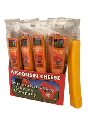 WISCONSIN CHEESE COMPANY - Cheddar Cheese Sticks (24-1oz.)