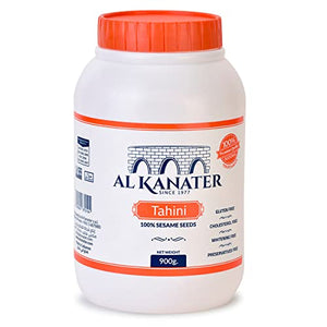 Al Kanater Tahini Sesame Paste, 2 LB (32 Oz)