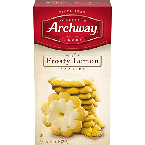 Archway Cookies, Soft Frosty Lemon, 9.25 Oz, 9 Pack