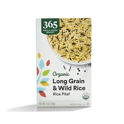 365 Organic Long Grain & Wild Rice Pilaf, 6 Ounce