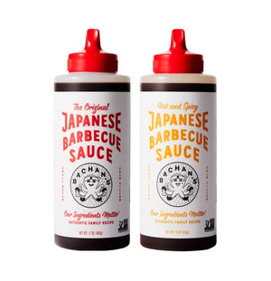 Bachan's Japanese Barbecue Sauce 2 Pack - Original & Spicy