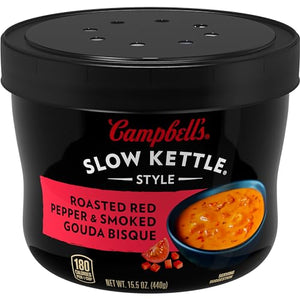 Campbell's Slow Kettle Roasted Red Pepper & Gouda Bisque, 15.5 oz