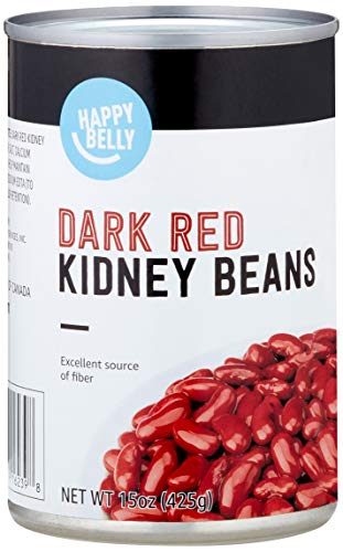 Amazon Happy Belly Dark Red Kidney Beans, 15 oz