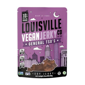 Louisville Vegan General Tso’s Jerky, 14g Protein