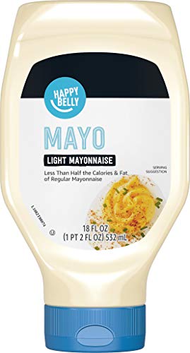 Amazon Brand - Happy Belly Light Mayonnaise, 18 fl oz