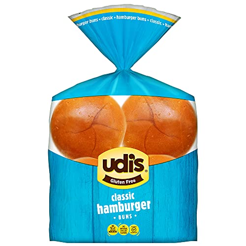 Udi's Gluten Free Hamburger Buns, 10.4 oz (4-Count)